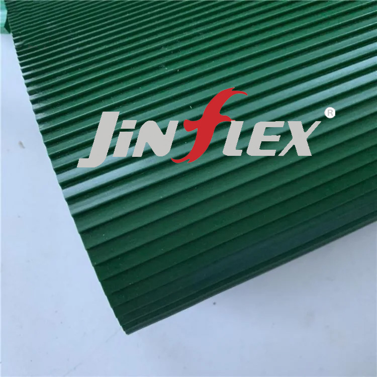 Where are linear pattern conveyor belts suitable for use?